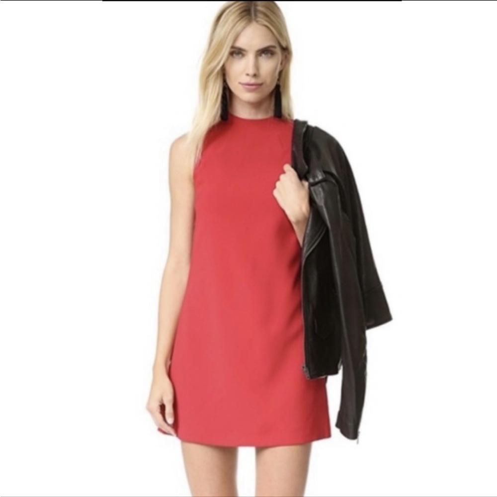 Alice + Olivia A-Line Red Dress